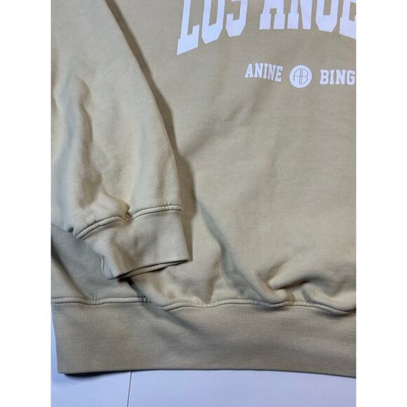 Anine Bing Jaci Los Angeles sweatshirt SMALL - Picture 3 of 9